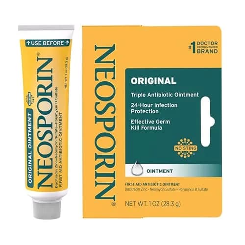 Neosporin Original First Aid Antibiotic Ointment 1 Oz | Triple Antibiotic Formula for Minor Wounds & Scars thumbnail 1