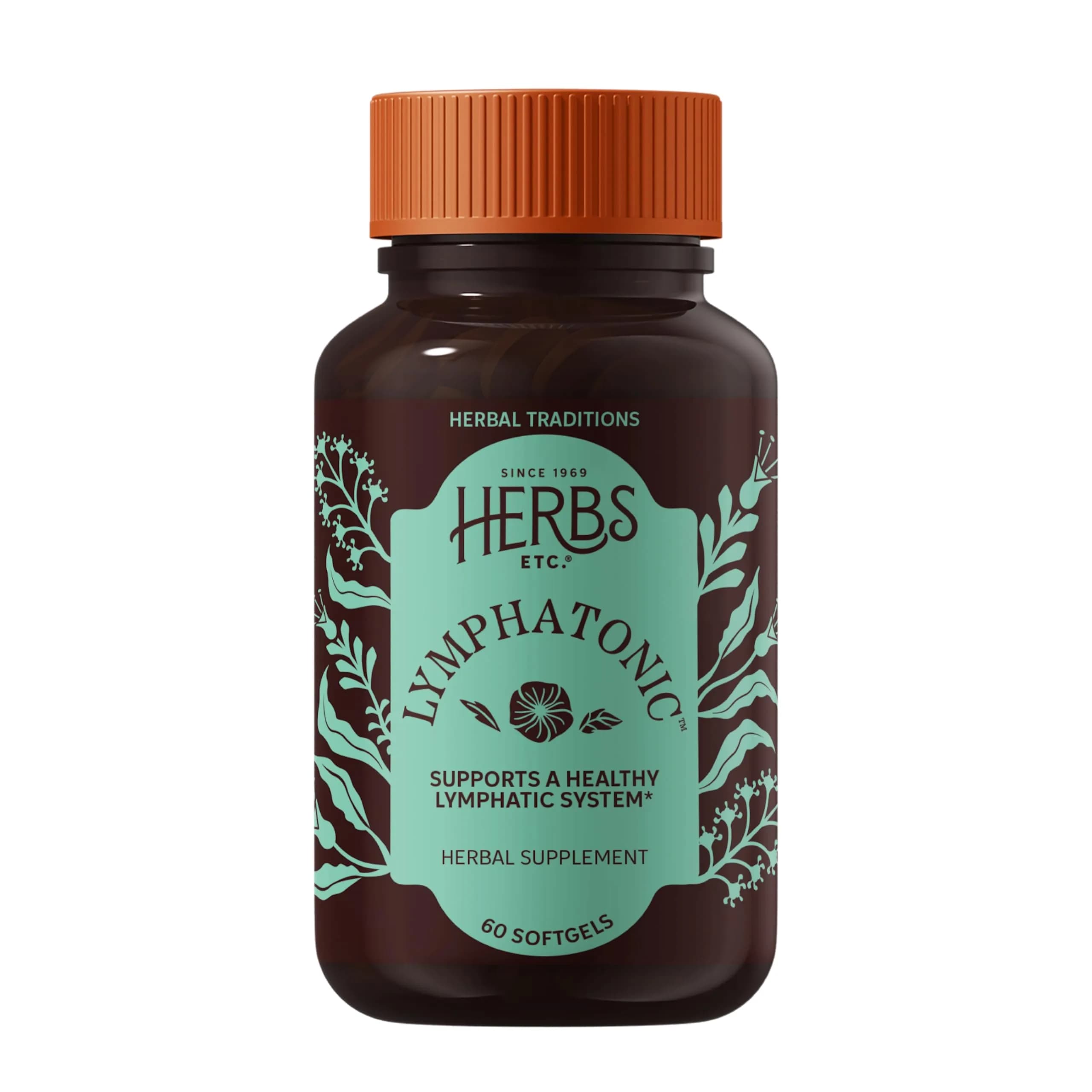 Herbs Etc. Lymphatonic Sg, 60 CT | Herbal Support for Lymph Circulation & Detox