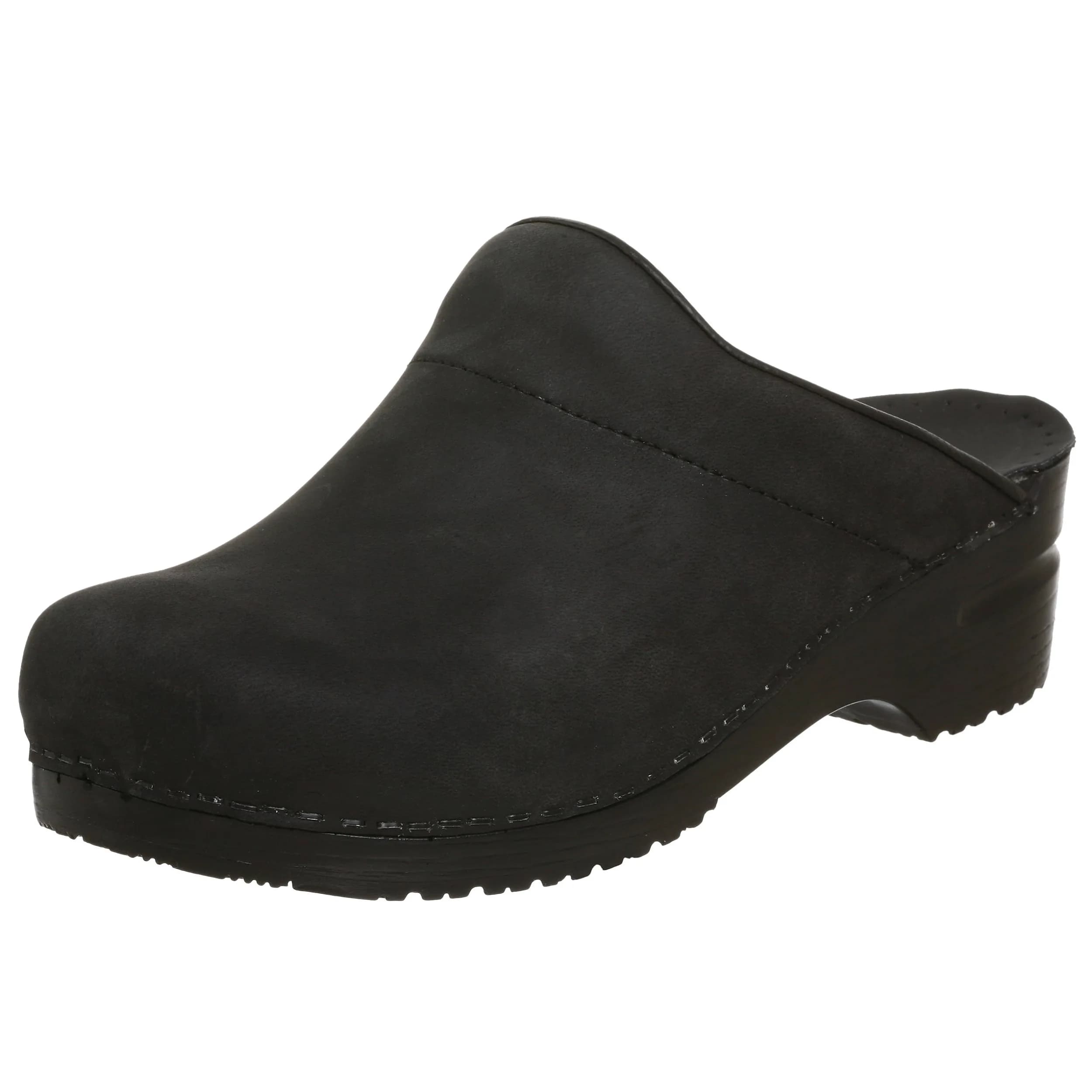 Dansko Men's Karl Black Oiled Mule 9.5-10 US | Comfortable, Durable, Supportive
