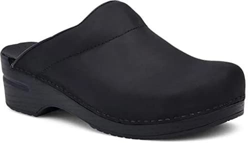 Dansko Men's Karl Black Oiled Mule 9.5-10 US | Comfortable, Durable, Supportive thumbnail 2