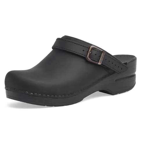 Dansko Ingrid Sling Back Mule for Women - Anti-Fatigue Rocker Bottom Leather 6.5-7 M US thumbnail 1