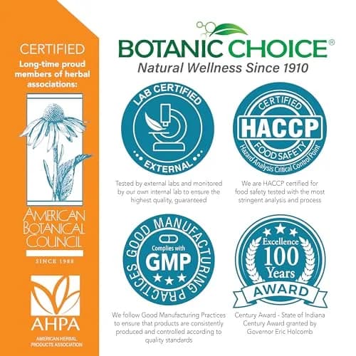 Botanic Choice Super Boron Complex 3mg Bone Support Supplement, 90 Capsules | Supports Bone & Prostate Health thumbnail 6