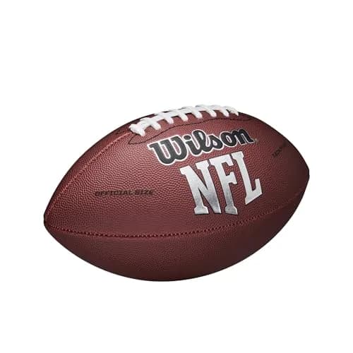 Wilson NFL MVP Junior Football with Pump & Tee - 10 inches (25.4 cm) | Official NFL Partner Since 1941 thumbnail 2