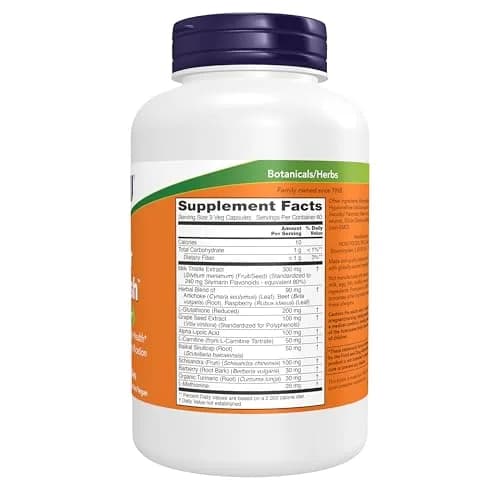 NOW Liver Refresh™ 180 Veg Caps | Supports Liver & Detox in India thumbnail 2
