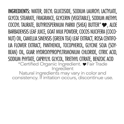 Nubian Heritage Goats Milk and Chai Body Wash 384ml (13 Fl Oz) | Soothing & Hydrating Body Cleanser thumbnail 3