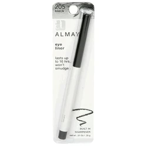 Almay Eyeliner Pencil Black 205 | Smudge-Proof, 16 Hr Wear, Built-In Sharpener, Hypoallergenic thumbnail 1