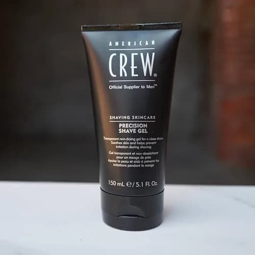 American Crew Men's Precision Shave Gel, 5.1 fl oz | Non-Foaming, Soothes & Protects Skin thumbnail 5