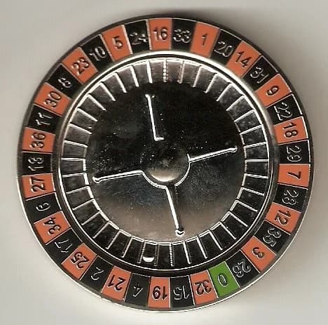 Poker Weight Roulette Card Guard 65g (2.25 inch) | Authentic USA Import for Indian Casinos - main product image