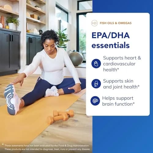 Pure Encapsulations EPA/DHA Essentials 180 Softgel Capsules | Supports Heart & Brain thumbnail 3
