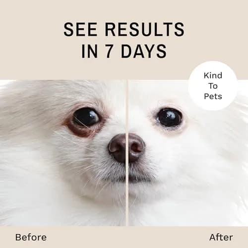 Eye Envy Tear Stain Remover Powder for Dogs and Cats 0.5 oz (14.17 g) | Natural, Safe Formula for Stain-Free Eyes thumbnail 4