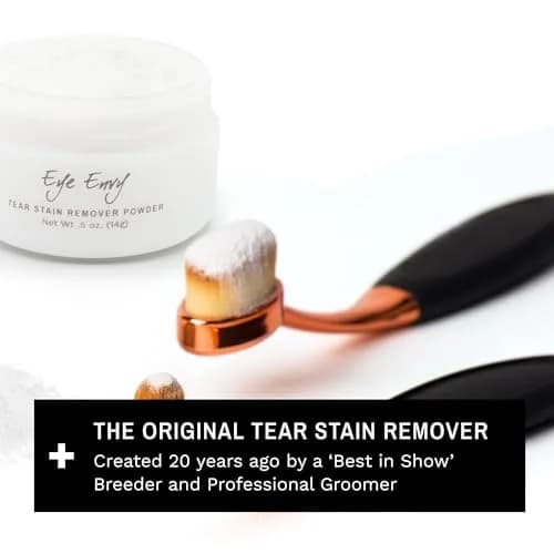 Eye Envy Tear Stain Remover Powder for Dogs and Cats 0.5 oz (14.17 g) | Natural, Safe Formula for Stain-Free Eyes thumbnail 9