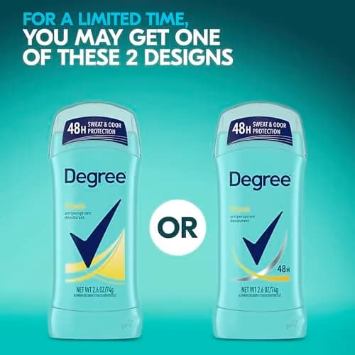 Degree Fresh Antiperspirant Deodorant for Women 2.6 oz Pack of 6 | 48-Hour Sweat & Odor Protection thumbnail 2