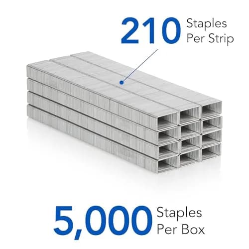 Swingline Standard Staples 5000 Count (25 Sheets Capacity) | Reliable Performance for Office & Home thumbnail 3