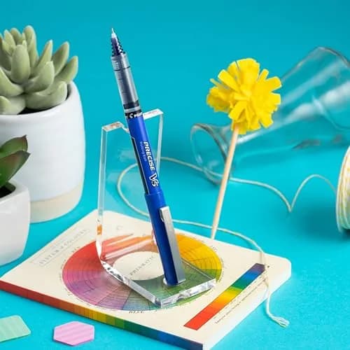 PILOT Precise V5 Rollerball Pens, Extra Fine Point 0.5 mm Purple, Pack of 12 | Smooth Ink Flow thumbnail 4