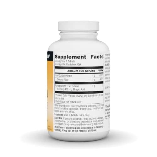 Source Naturals Pomegranate Extract Vegetarian 500mg | Rich Antioxidant Support in 240 Tablets thumbnail 3