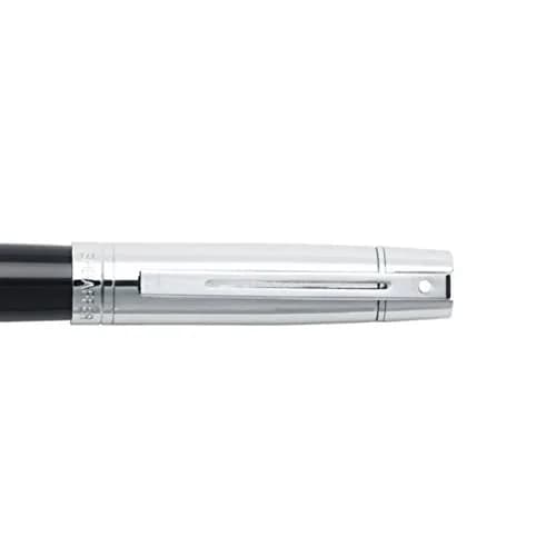 Sheaffer 300 Glossy Black Rollerball Pen with Bright Chrome Cap and Chrome-Plated Trim | Elegant, Refillable, 1 Count thumbnail 6