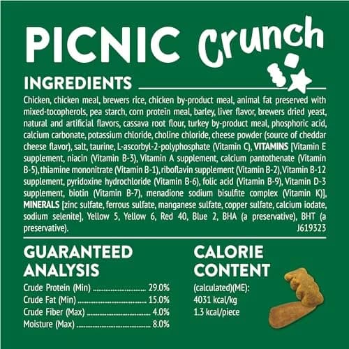 Friskies Purina Party Mix Picnic Crunch Cat Treats 2.1 oz (10 Pack) | Crunchy, Real Chicken & Flavorful thumbnail 6