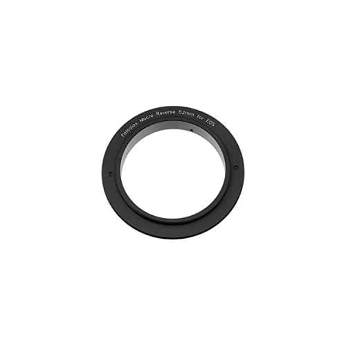 Fotodiox 52mm Macro Reverse Adapter for Canon EOS EF/EF-S Cameras | All-Metal, Manual Focus, 52mm Filter Thread thumbnail 1