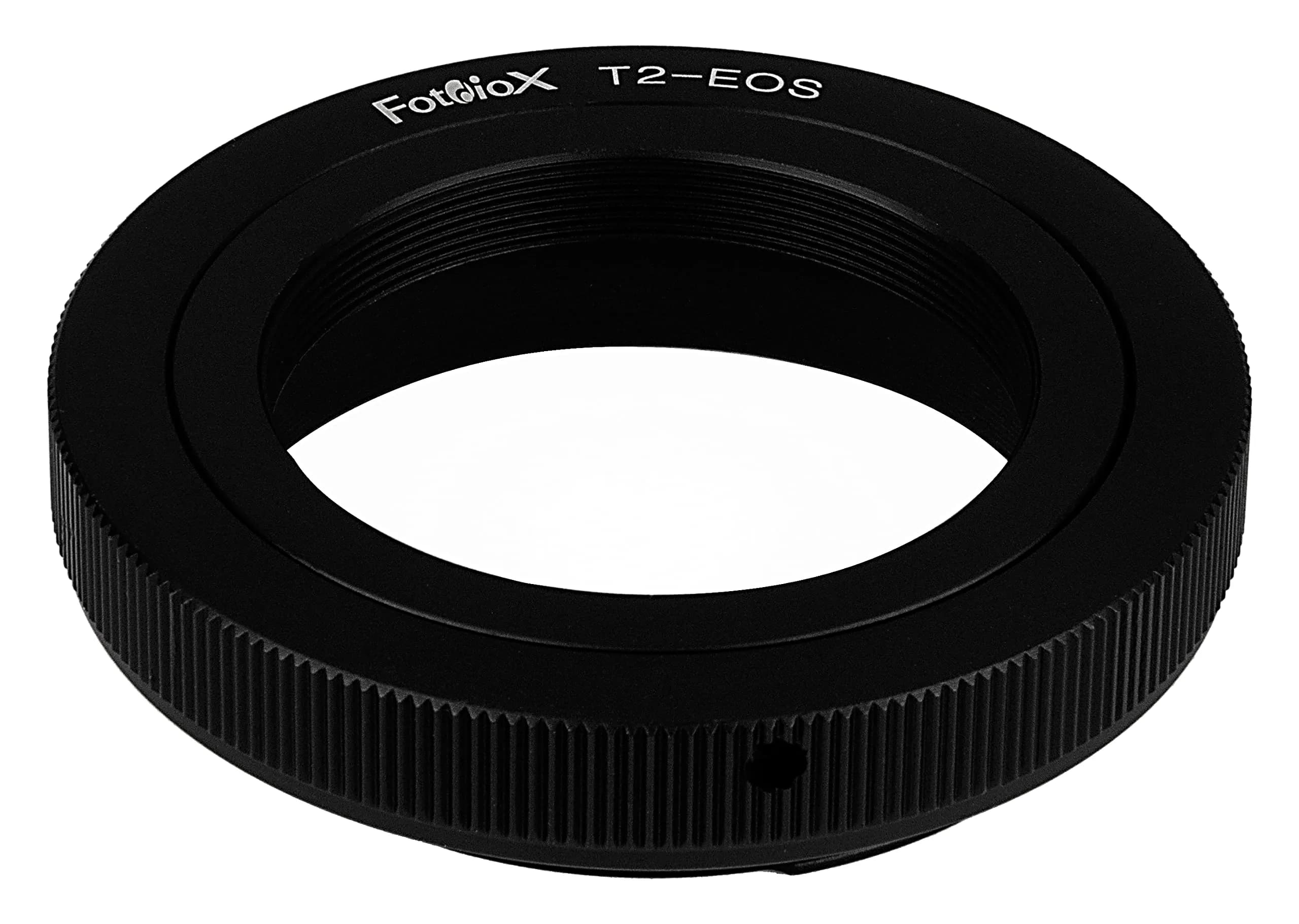 Fotodiox Lens Mount Adapter - Olympus 35mm SLR to Canon EOS EF EF-S | Manual Focus, Aluminum — Black
