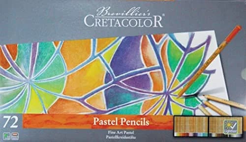 Cretacolor Fine Art Pastel Pencil Set, 72 Multicolor | Detailed, Lightfast Pastel Art Tool thumbnail 2