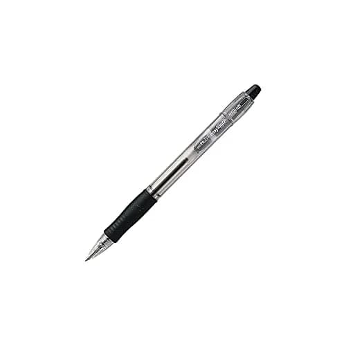 PILOT EasyTouch Ballpoint Pens 12-Pack | Medium Point 1.0mm Black Ink, Refillable, Retractable, Comfortable Grip thumbnail 2