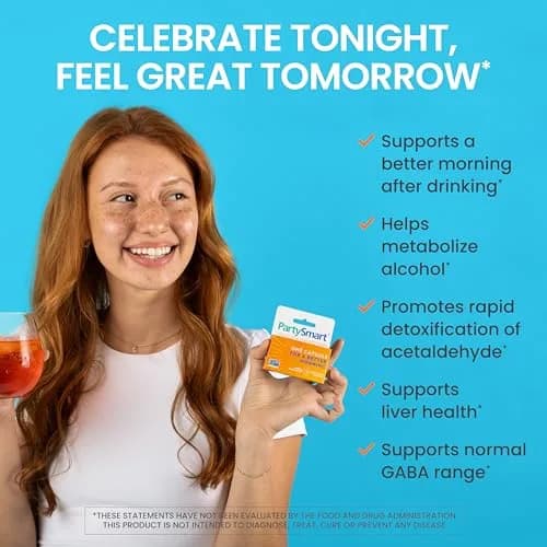 Himalaya PartySmart Liver Support 10 Capsules | Supports Alcohol Metabolism, Vegan & Non-GMO thumbnail 3