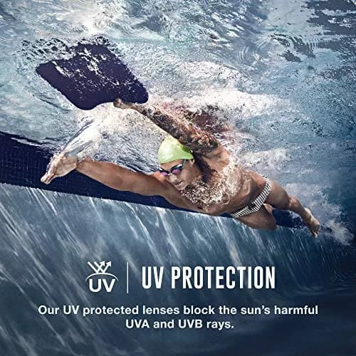 Speedo Unisex-Adult Swim Goggles Mirrored Vanquisher 2.0 | Wide Panoramic View with Anti-Fog & UV thumbnail 5