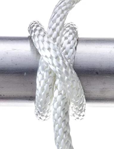 Seachoice Anchor Line Rope, Braided Nylon, White, Spring Hook, 3/16 In. X 100 Ft. thumbnail 4