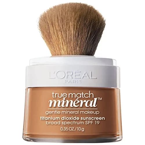L'Oréal Paris True Match Mineral Loose Powder Foundation Classic Tan 9.9g (0.35oz) | SPF 19 Natural Finish thumbnail 1