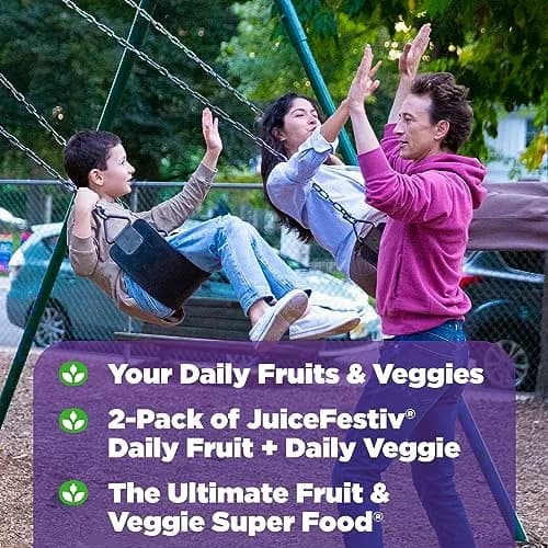 Natrol JuiceFestiv Vitamins & Supplements for Nutrition & Well-Being, 120 Capsules (2-Count) | Antioxidants for Cellular Health thumbnail 3