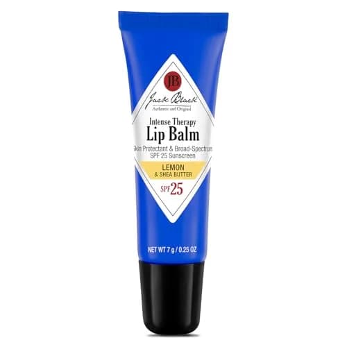 Jack Black Intense Therapy Lip Balm SPF 25, Lemon & Shea Butter | Hydrating & Protective thumbnail 1