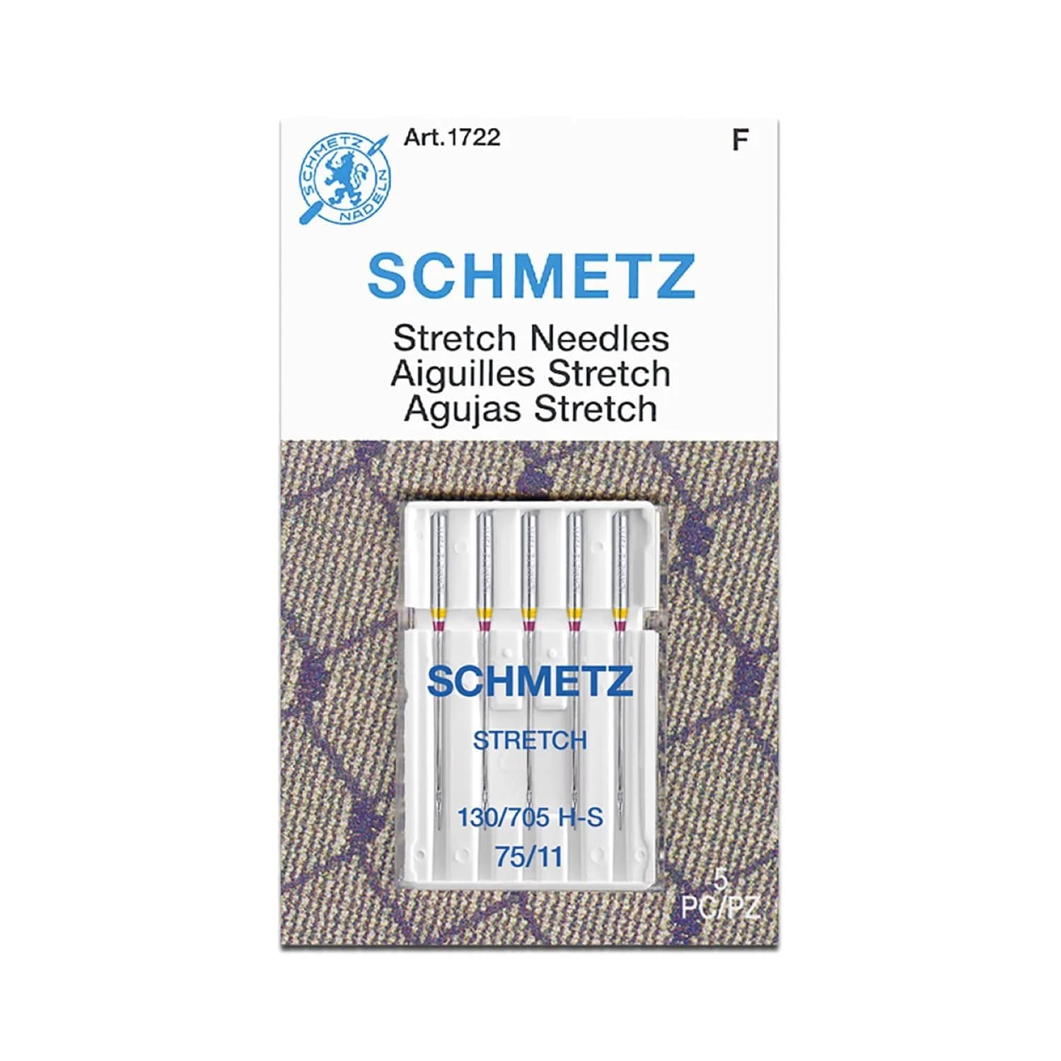 SCHMETZ Stretch Sewing Machine Needles Size 75/11 | Perfect for Stretch Fabrics & Knits