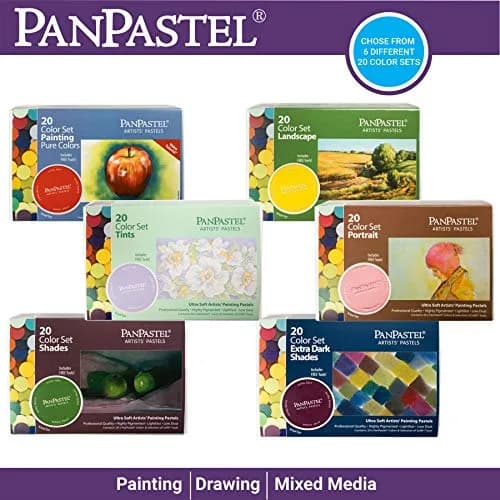 PanPastel Artist Pastels by GOLDEN, Tints Set, 20 Colors | Easy Blend, Low Dust, USA Assembled thumbnail 4