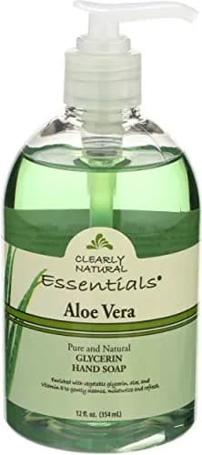 Clearly Natural Liquid Hand Soap with Aloe Vera 355ml (12 Fl Oz) | Gentle Cleanser for Sensitive Skin thumbnail 1