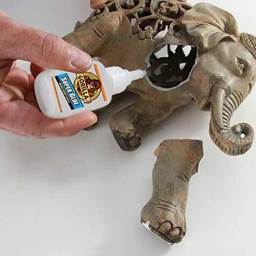 Gorilla Super Glue Clear 15g (0.53 oz) | Impact-Tough Adhesive for Fast Repairs thumbnail 6