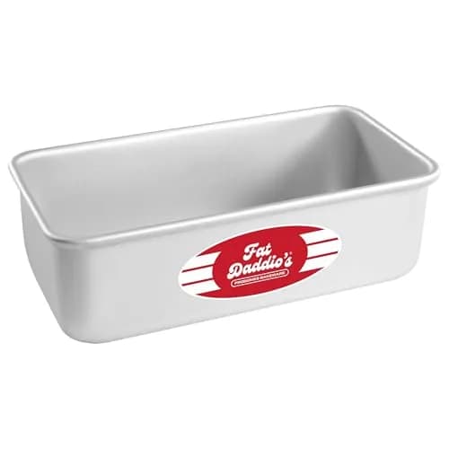 Fat Daddio's BP-5643 Anodized Aluminum Bread Loaf Pan, 9 x 5 x 2.5 inch | 1 lb loaf size, quick heat-up, durable for daily baking thumbnail 1