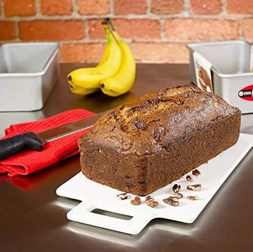 Fat Daddio's BP-5643 Anodized Aluminum Bread Loaf Pan, 9 x 5 x 2.5 inch | 1 lb loaf size, quick heat-up, durable for daily baking thumbnail 5