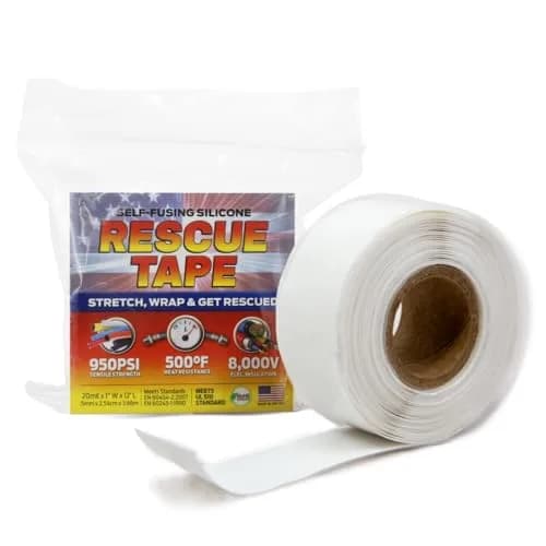 Bond It Rescue Tape Self-Fusing Silicone Repair Tape 3.05 m (1 x 12 ft) | Waterproof, Heat-Resistant, High-Pressure Seal thumbnail 1