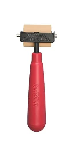 Speedball Soft Rubber Brayer 1.5-Inch | Printmaking, Gel & Block Printing Roller | 3.81 cm (1.5-Inch) thumbnail 1
