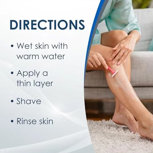 Vanicream Shave Cream 6 Oz | Sensitive Skin, Non-Irritating, Hydrating & Dermatologist-Tested thumbnail 4