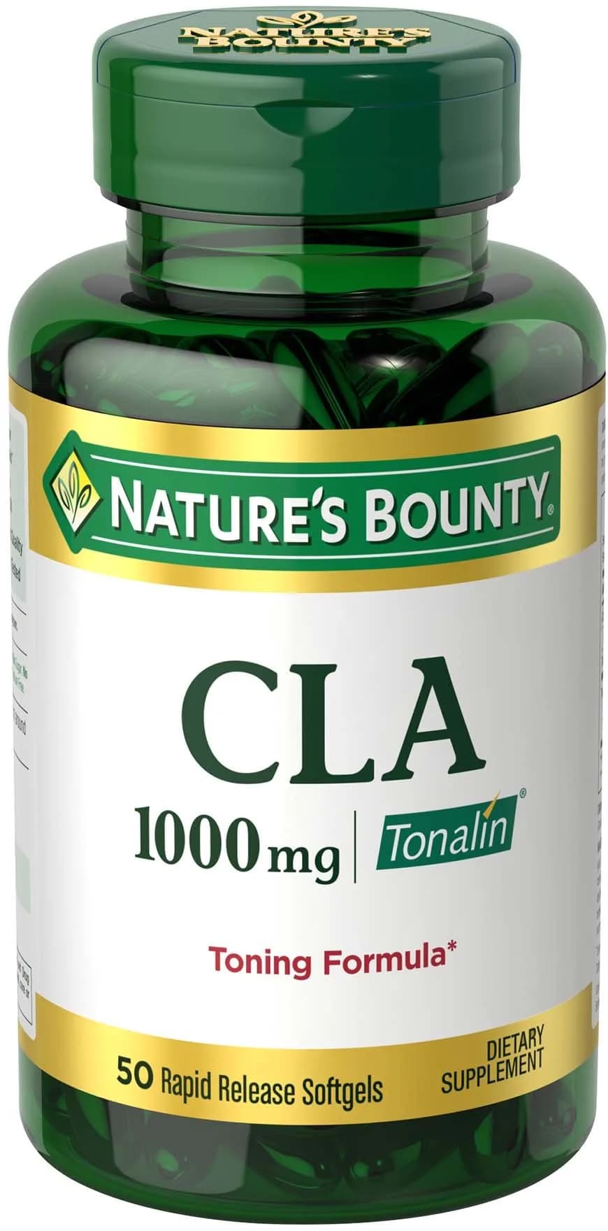 Nature's Bounty Tonalin CLA 1000mg | Supports Body Composition & Tone - main product image