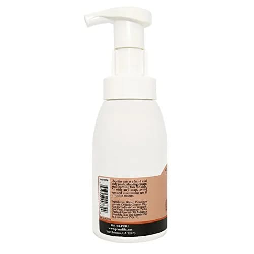 Plantlife Patchouli Foam Soap 250ml (8.5 Fl Oz) | Organic Hand & Body Wash with Aloe Vera thumbnail 5