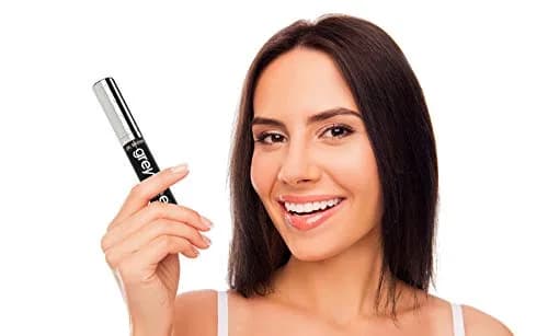 Greyfree Medium Brown Hair Mascara Root Touch-Up for Gray Hair | Precision Hairline Concealer for Brows & Beard (7.4ml / 0.25 Fl Oz) thumbnail 7
