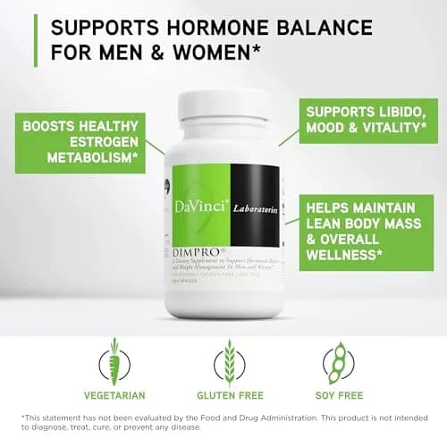 DAVINCI DimPro 120 Capsules | Hormonal & Metabolism Support in India thumbnail 3