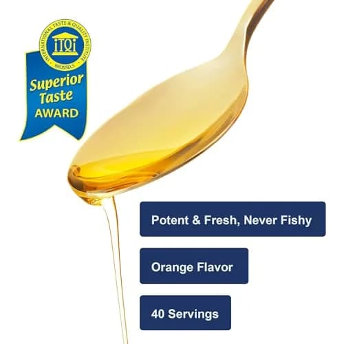 Carlson The Very Finest Fish Oil Liquid 200ml (6.7 Fl Oz) | 1600mg Omega-3s for Heart, Brain, Joints thumbnail 3