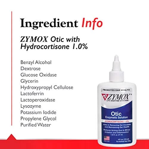 Zymox Otic Enzymatic Solution for Dogs and Cats 118ml (4 Fl Oz) | Soothes Ear Infections & Itch Relief thumbnail 4