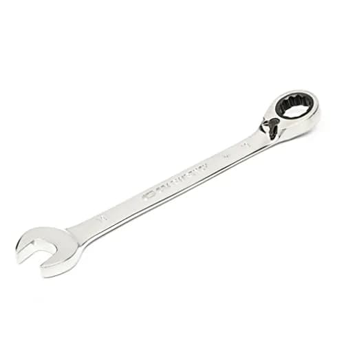 GEARWRENCH 8 Pc 72T Reversible Ratcheting Combination mm Wrench Set | Alloy Steel, 8mm-19mm, Polished thumbnail 4