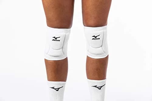 Mizuno LR6 Volleyball Kneepads White Medium | Patella, Lateral & Medial Protection thumbnail 4