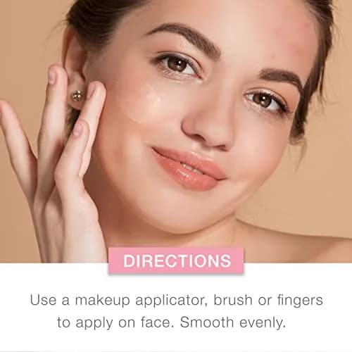 Neutrogena SkinClearing Liquid Foundation Soft Beige 29.57 ml (1 fl oz) | Acne Fighting with MicroClear Technology thumbnail 5