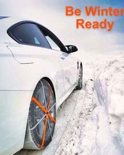 AutoSock HP685 Snow Socks for Passenger Vehicles | Reusable Winter Tire Traction Device (70-120c) thumbnail 8